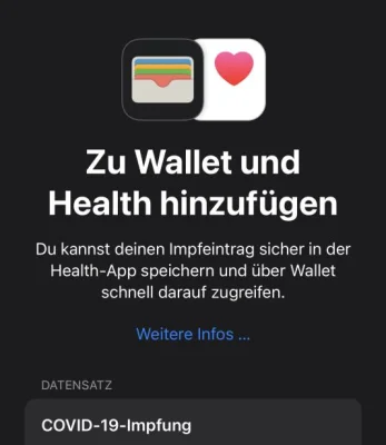 Praxistipp: COVID-19-Zertifikate unter iOS 15.4 direkt in der Wallet & Health-App speichern