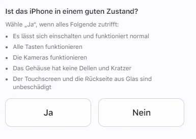 Vor dem Verkauf alter Hardware an Apple: "Trade-In-Tool" in iOS 15.4 erkennt Kratzer & Bruchschäden