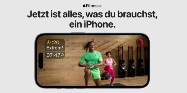 Apple Fitness+ kann ab Montag ohne Apple Watch mit dem iPhone genutzt werden
