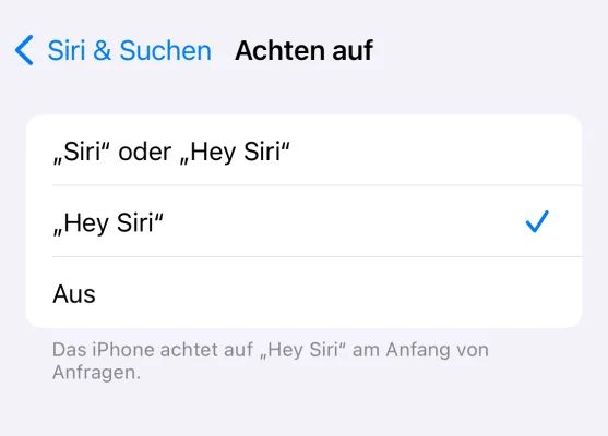 Weitere Neuerung in iOS 17.4: Aus „Hey Siri“ wird „Siri“