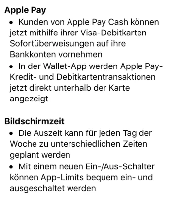 Apple veröffentlicht iOS 12.2 mit vielen Neuerungen & Bugfixes