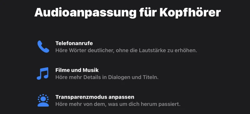 macOS 15 Sequoia: Kopfhöreranpassungen für besseren Klang kommen für den Mac