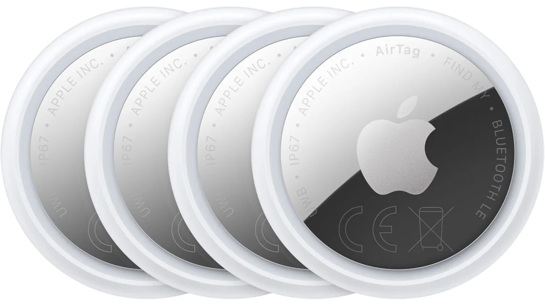 BestPreis! Apple AirTag 2: 4er-Pack bei Amazon für 85 Euro
