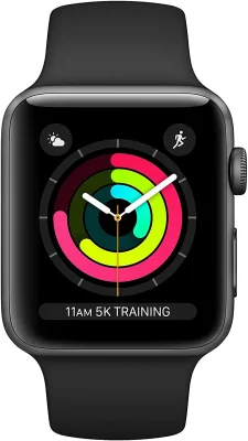 Apple Watch Series 3 GPS 38 mm in Space Grau nur 189 Euro bei Amazon (42 mm für 199 Euro)