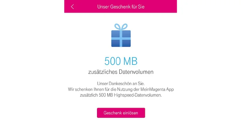 Telekom verschenkt im Mai 500 MB Datenvolumen an Privatkunden