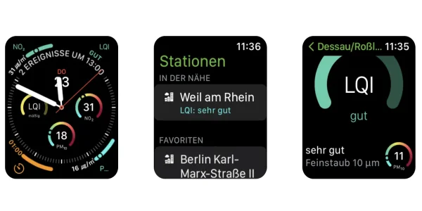 Luftqualität: App des Umweltbundesamts gibt es jetzt auch für die Apple Watch