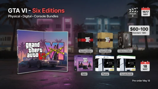 GTA 6: Leaks zu Editionen, Preisen und Trailer-Termin