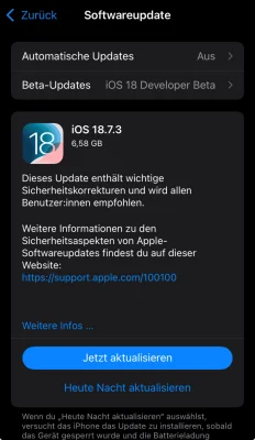 Keine Sicherheitsupdates mehr: Apple zwingt Nutzer zur Installation von iOS 26