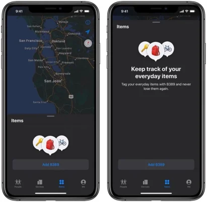 Apple AirTags: Screenshots zeigen Wo ist?-App mit neuen Funktionen