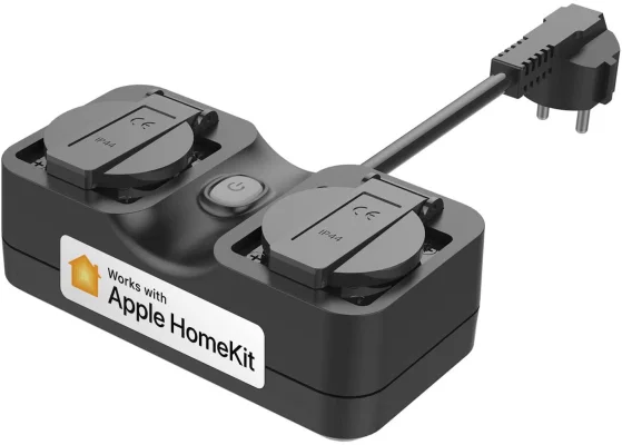 Outdoor Steckdose mit Apple HomeKit