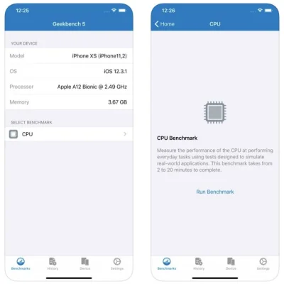 Primate Labs veröffentlicht Geekbench 5 kostenlos für iPhone & iPad