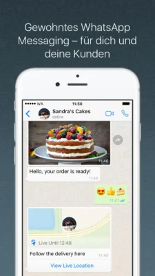 WhatsApp Inc. veröffentlicht mit WhatsApp Business kostenlosen Business-Chat für iOS