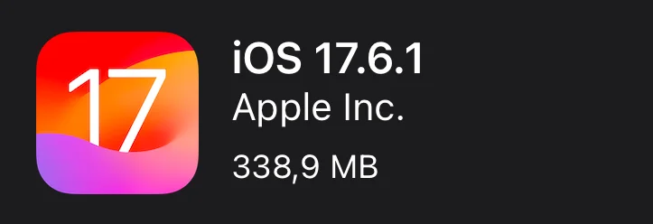 Apple veröffentlicht iOS 17.6.1 & iPadOS 17.6.1 mit wichtigen Fehlerbehebungen
