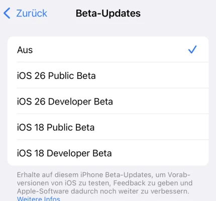 iOS 26: Die Beta 8 & Public Beta 5 sind da – das ist neu!
