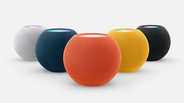 Der HomePod mini kann ab Ende November in drei neuen Farben bestellt werden