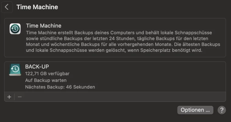 Mac-Praxistipp: Ein Back-up mit Time Machine anlegen