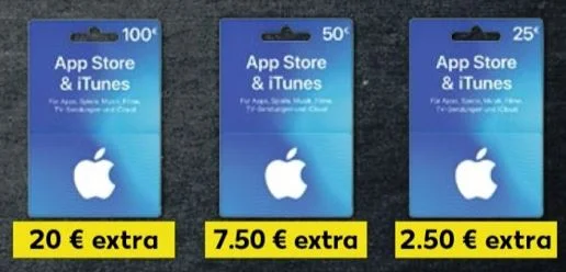 Bonusguthaben für iTunes-Karten: Bis zu 20 Prozent bei Kaufland, 15 Prozent bei Edeka & Marktkauf (Update)