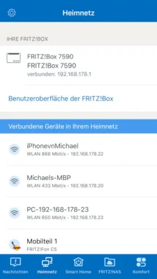 Steuerung für Smart Home & mehr: AVM veröffentlicht Update für MyFRITZ!App