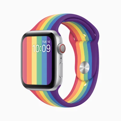 Apple präsentiert Apple Watch in der neuen Pride Edition