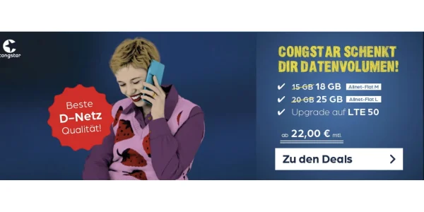 Samsung Galaxy A53 mit 18 GB Daten im Netz der Telekom für effektiv 7,50 € im Monat