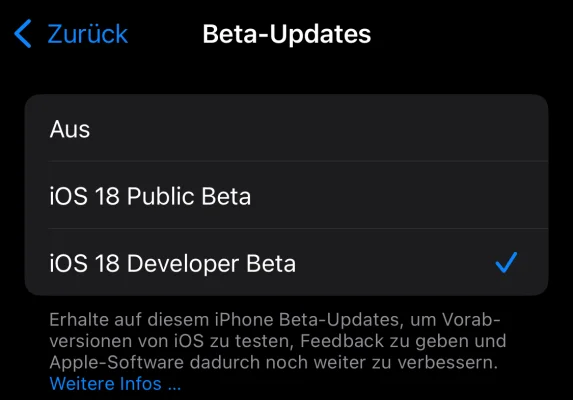 iOS 18.5 & iPadOS 18.5: Die Public Beta ist da! (Update)