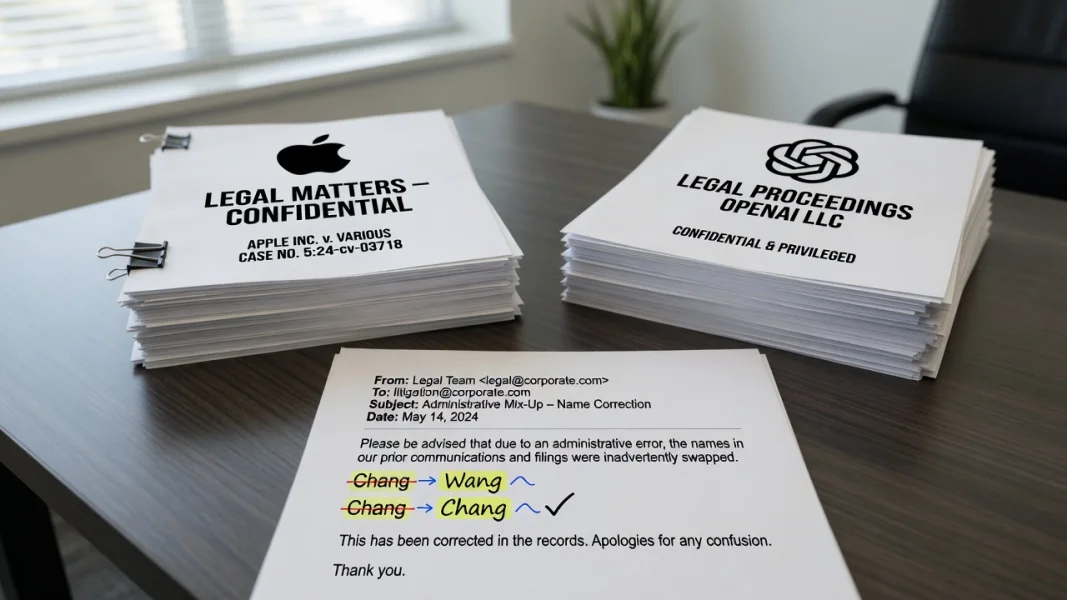 OpenAI erklärt E-Mail-Chaos nach Apples Klage