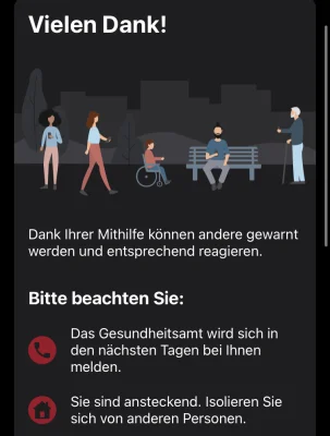 SARS-CoV-2 positiv: So funktioniert das Warnen anderer Nutzer mit der Corona-Warn-App