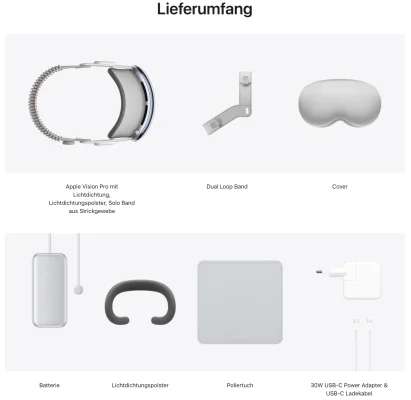Die Apple Vision Pro kommt am 12. Juli nach Deutschland