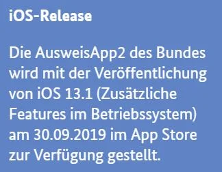 AusweisApp2 bringt den Personalausweis am 30. September auf das iPhone (Update, App ist verfügbar)