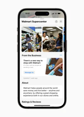 Apple Business Connect ist da: Unternehmen können individuelle Informationen in Apple Maps eintragen