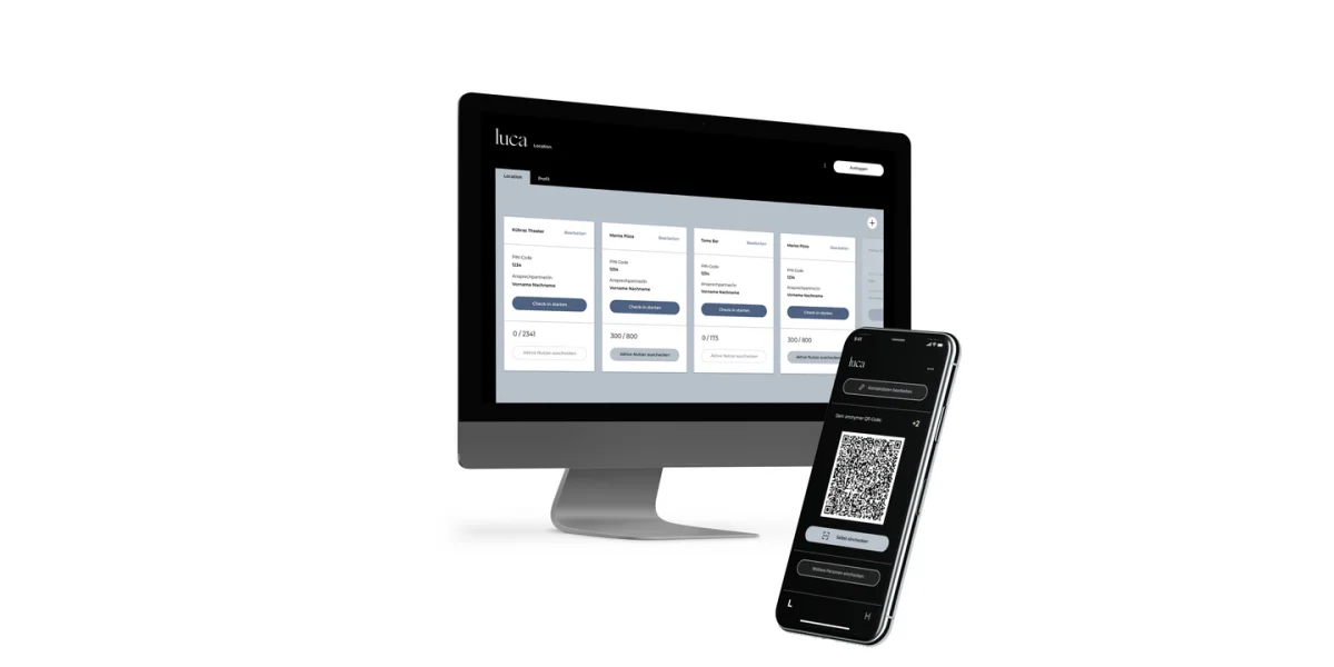 Digitale Nachverfolgung durch die Luca App