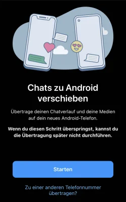 WhatsApp: Update bringt "Chats zu Android verschieben" auf das iPhone