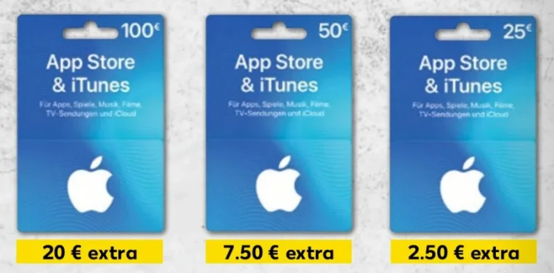 Bonusguthaben für iTunes-Karten: Bis nächste Woche bis zu 20 Prozent extra bei Kaufland