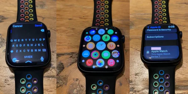 Apple Watch Series 7: Bilder zeigen neue Tastatur