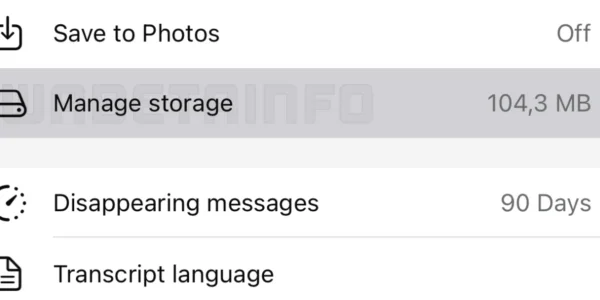 WhatsApp erhält bald eine einfachere Speicherverwaltung