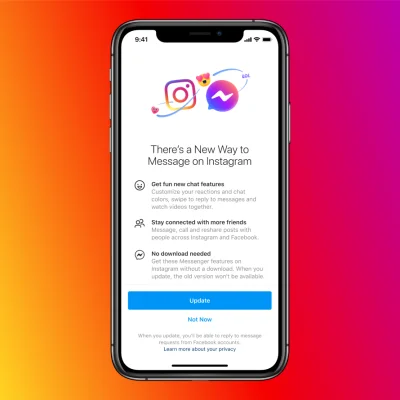 Cross-Plattform: Messenger von Facebook & Instagram sind ab sofort miteinander verbunden