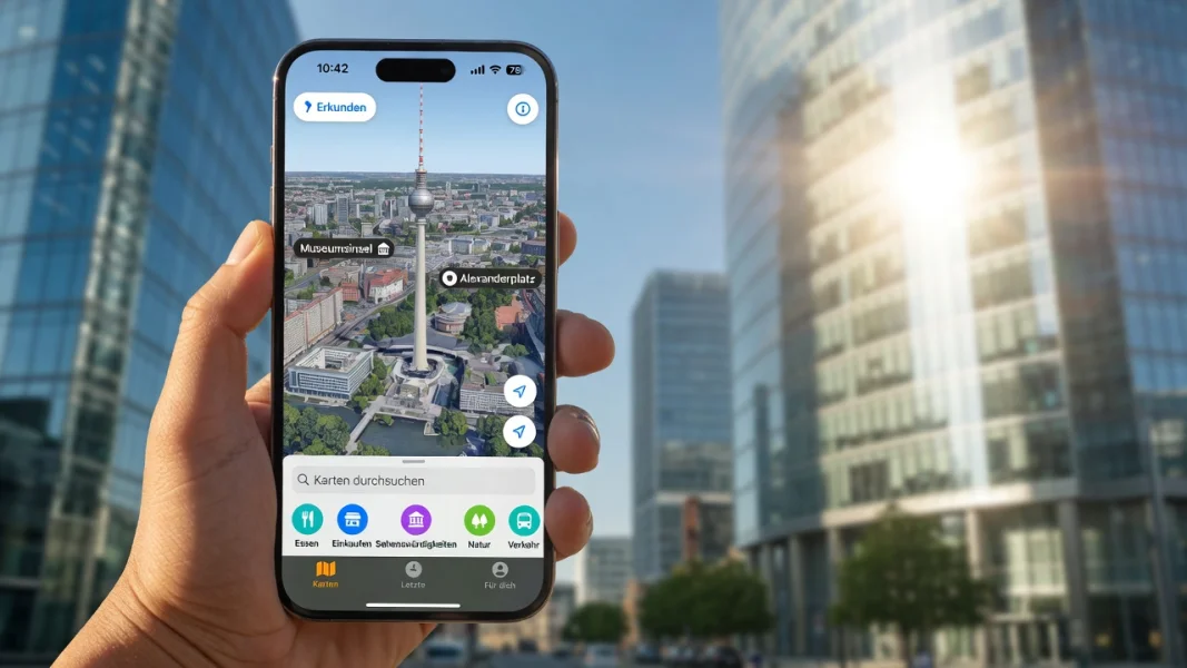 Apple Maps in iOS 27: KI-Flyover, Local Lists und neue Park-Funktion