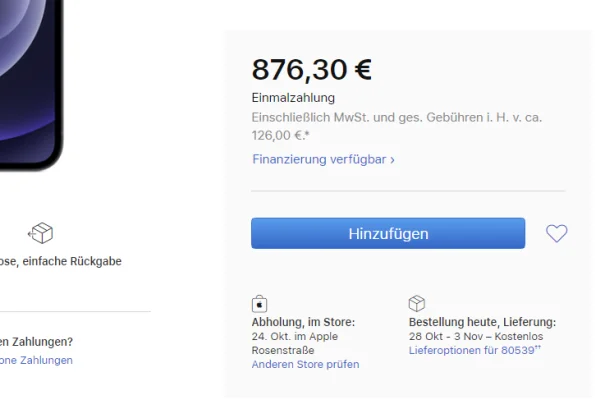 Lieferzeiten steigen an: iPhone 12 & iPhone 12 Pro werden teilweise erst Mitte November verschickt