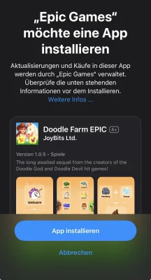 Gratis iPhone-Game der Woche: „Doodle Farm: Breeds and Beasts“ kostenlos im Epic Games Store