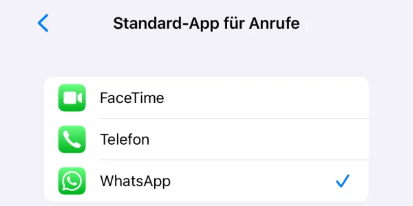 WhatsApp kann mit dem neuesten Update als Standard-App für Anrufe & SMS genutzt werden