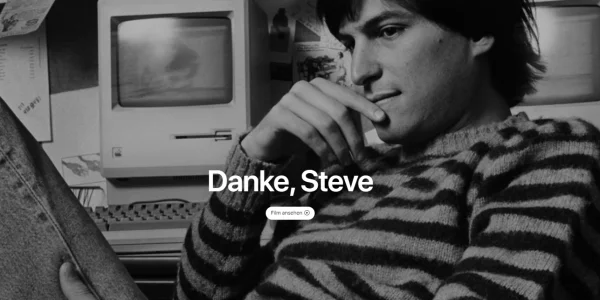 "Danke, Steve" - Apple baut zum zehnten Todestag von Steve Jobs seine Webseite um