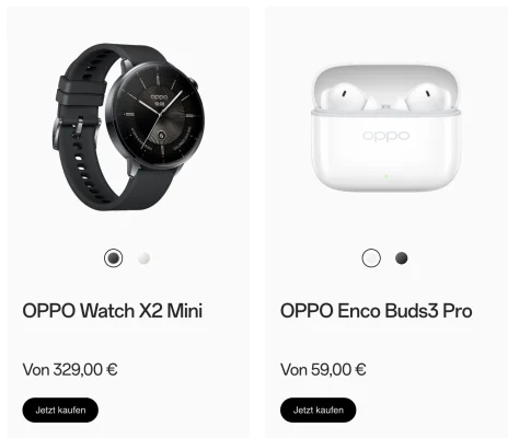 Oppo kehrt mit seinem Online Store nach Deutschland zurück
