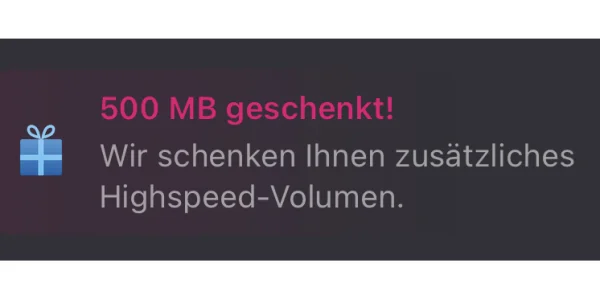 Datengeschenk: Kunden der Telekom erhalten wieder kostenloses Datenvolumen