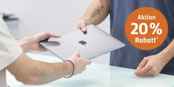 GRAVIS Service-Hero im April: Akkutausch beim Mac mit 20 Prozent Rabatt