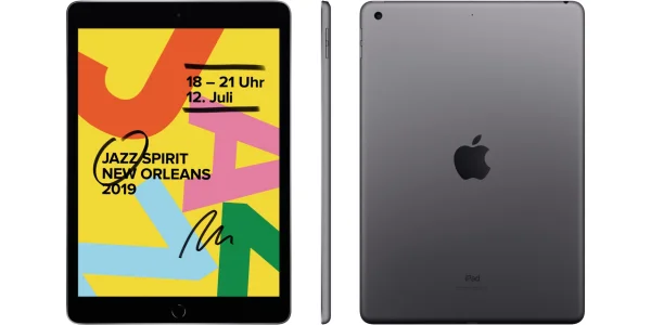 Apple iPad (2019) WiFi, 128 GB space grau mit Gutschein für nur 405 Euro