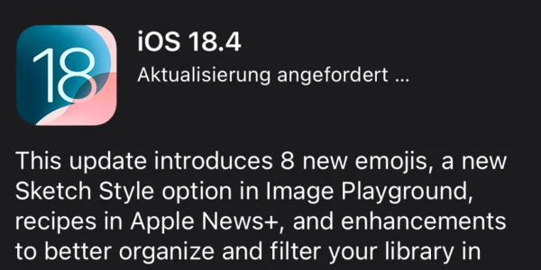 iOS 18.4 & iPadOS 18.4: Die neuen Updates sind da!
