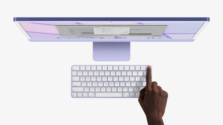Sieben Farben, M1-Chip, 4,5K Retina Display & frisches Design: Das ist der neue iMac