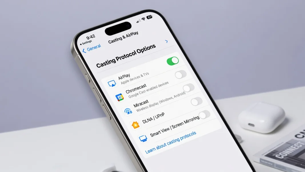 iOS 27: Apple öffnet AirPlay für Google Cast