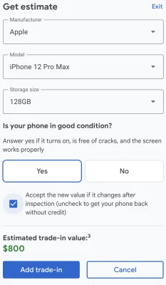 Google Pixel Fold: iPhone-Besitzer erhalten Höchstpreise bei der Inzahlungnahme ihres Altgeräts