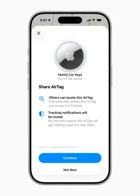 AirTag 2: Apple stellt smarten Tracker der zweiten Generation vor